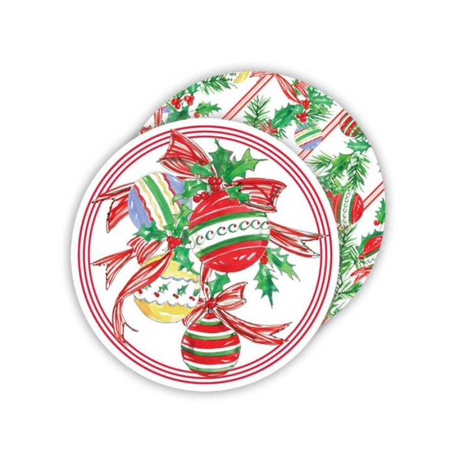 Seasonal Rosanne Beck | Handpainted Ornaments/Ornament Pattern Paper Coasters