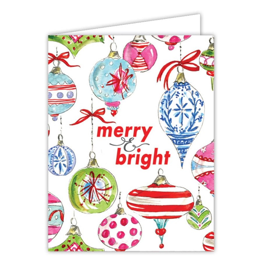 Seasonal Rosanne Beck | Merry And Bright Greeting Card