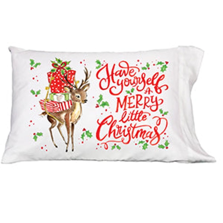 Seasonal Rosanne Beck | Have Yourself A Merry Pillowcase