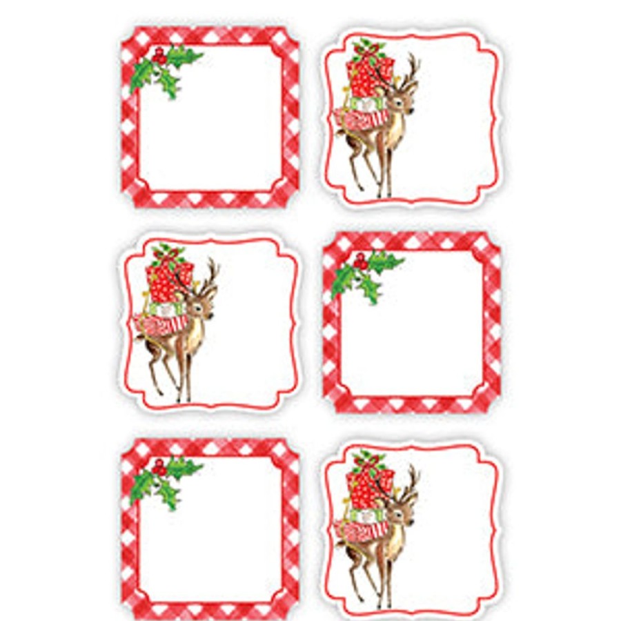 Seasonal Rosanne Beck | Baby Reindeer Die-Cut Stickers