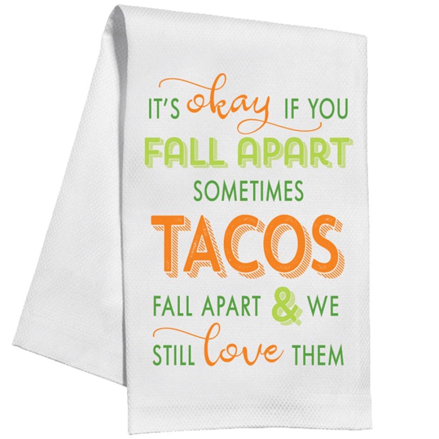 Home & Entertaining Rosanne Beck | It'S Ok If You Fall Apart Sometimes Kitchen Towel