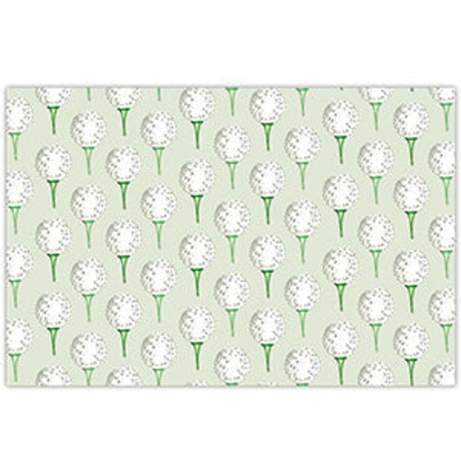 Home & Entertaining Rosanne Beck | Green Golf Tee Placemats