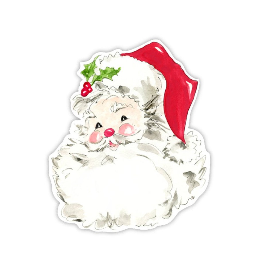 Seasonal Rosanne Beck | Red Santa Die-Cut Accents