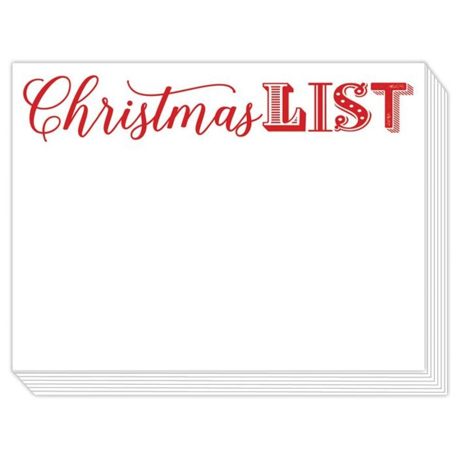 Seasonal Rosanne Beck | Christmas List Slab Pad