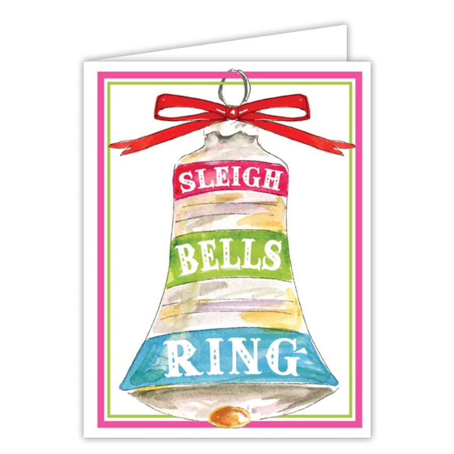 Seasonal Rosanne Beck | Sleigh Bells Ring Greeting Card