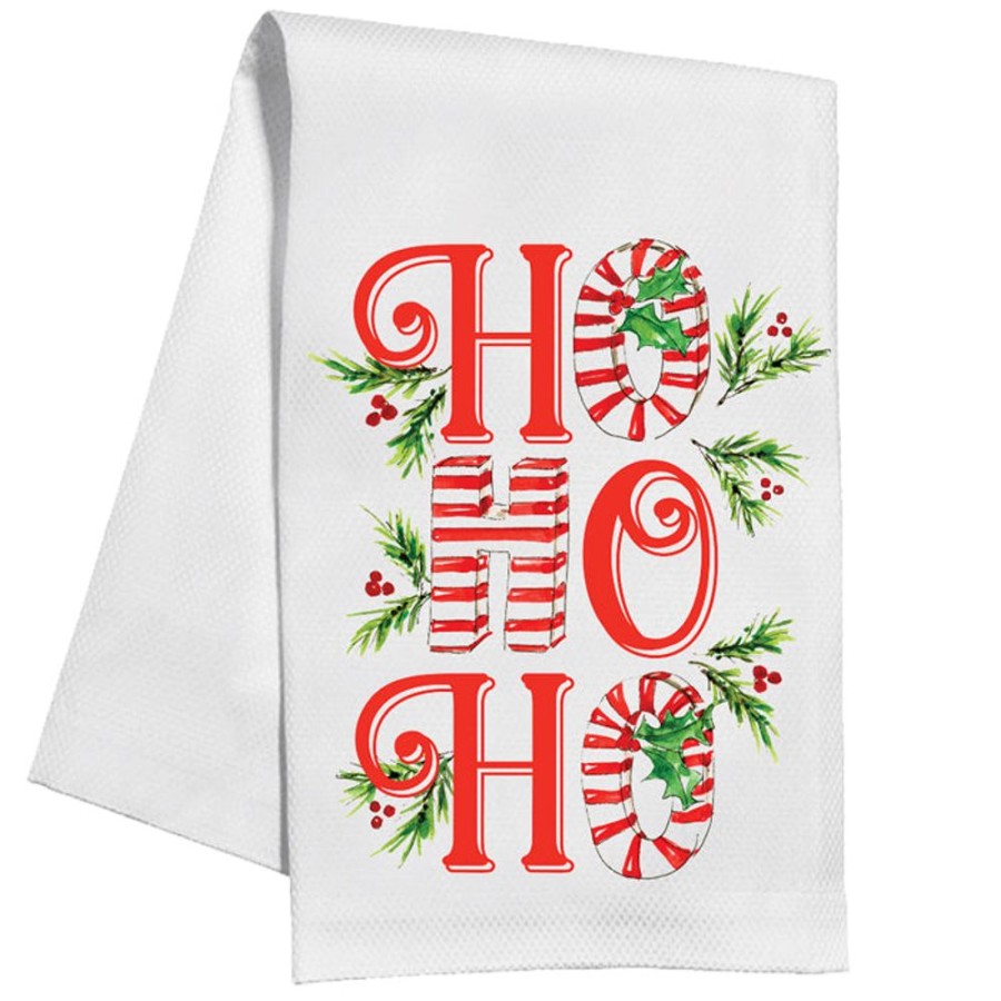 Seasonal Rosanne Beck | Ho Ho Ho Kitchen Towel