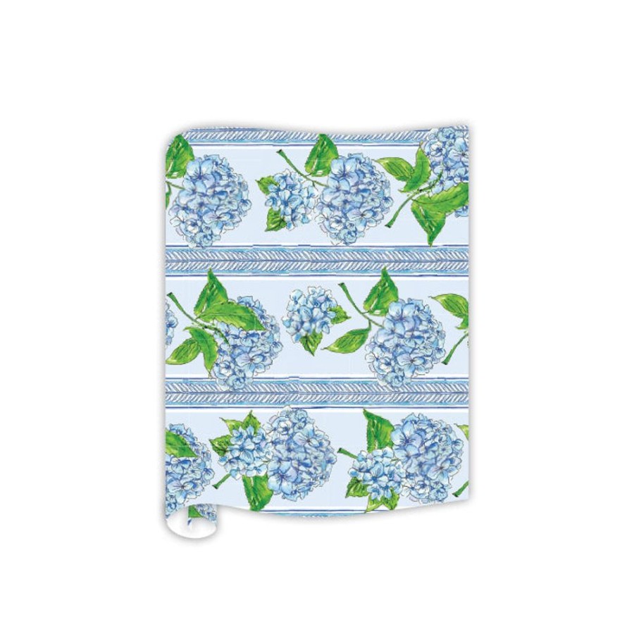 Home & Entertaining Rosanne Beck | Blue Hydrangea Table Runner