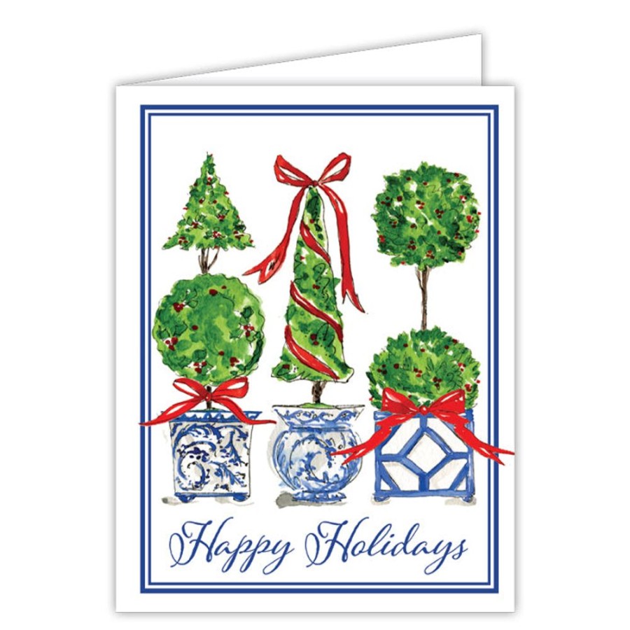 Seasonal Rosanne Beck | Happy Holidays Greeting Card