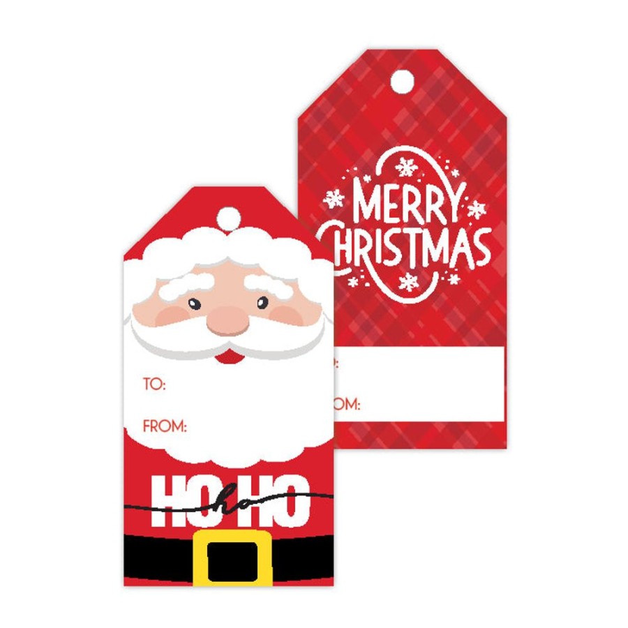 Seasonal Rosanne Beck | Merry Christmas Santa Gift Tags