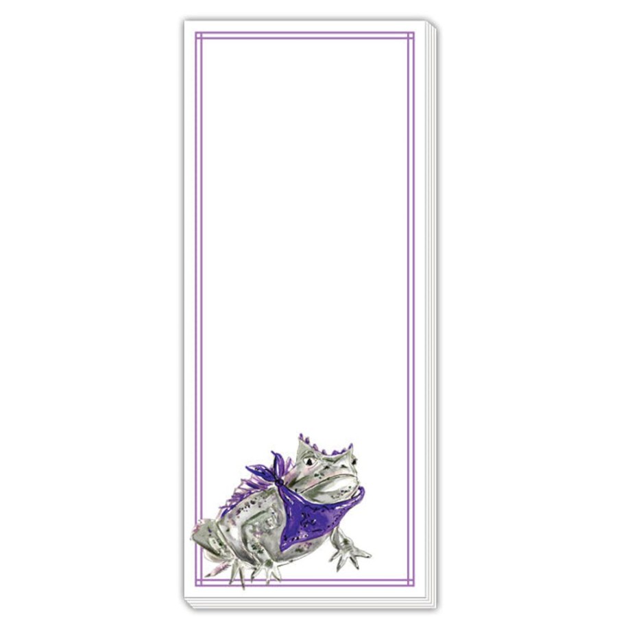 Seasonal Rosanne Beck | Horned Frog Skinny Notepad