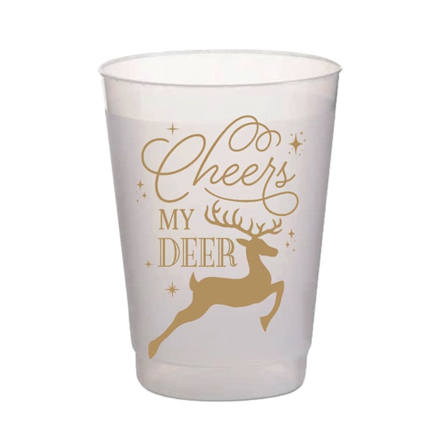 Seasonal Rosanne Beck | Cheers My Deer Frost Flex Cups