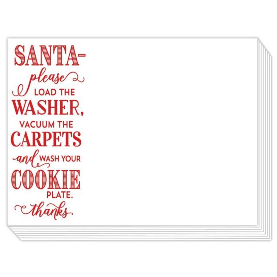 Invitations Rosanne Beck | Santa Please Load The Washer, Vacuum The Carpets And Wash Your Cookie Plate. Thanks Slab Pad