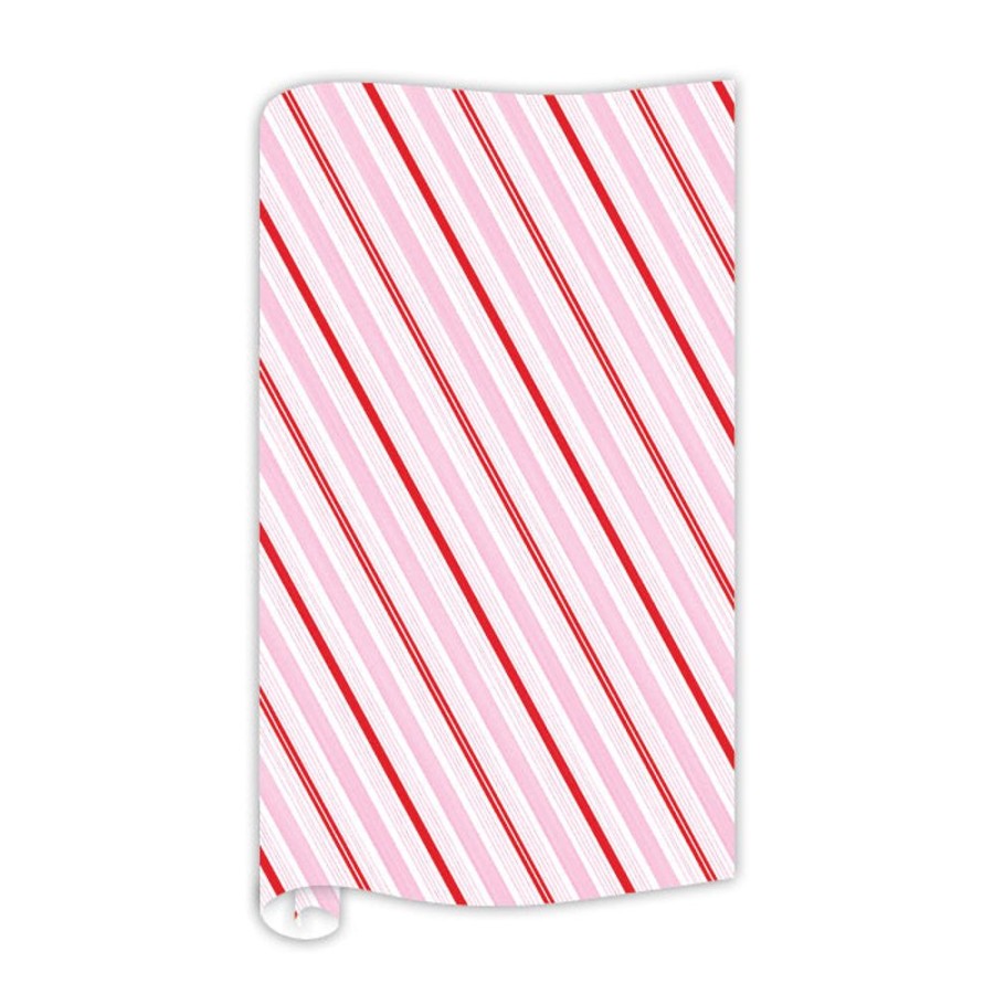 Seasonal Rosanne Beck | Peppermint Stripe Gift Wrap