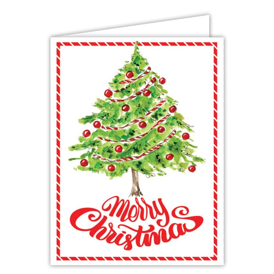 Seasonal Rosanne Beck | Merry Christmas Tree Greeting Card