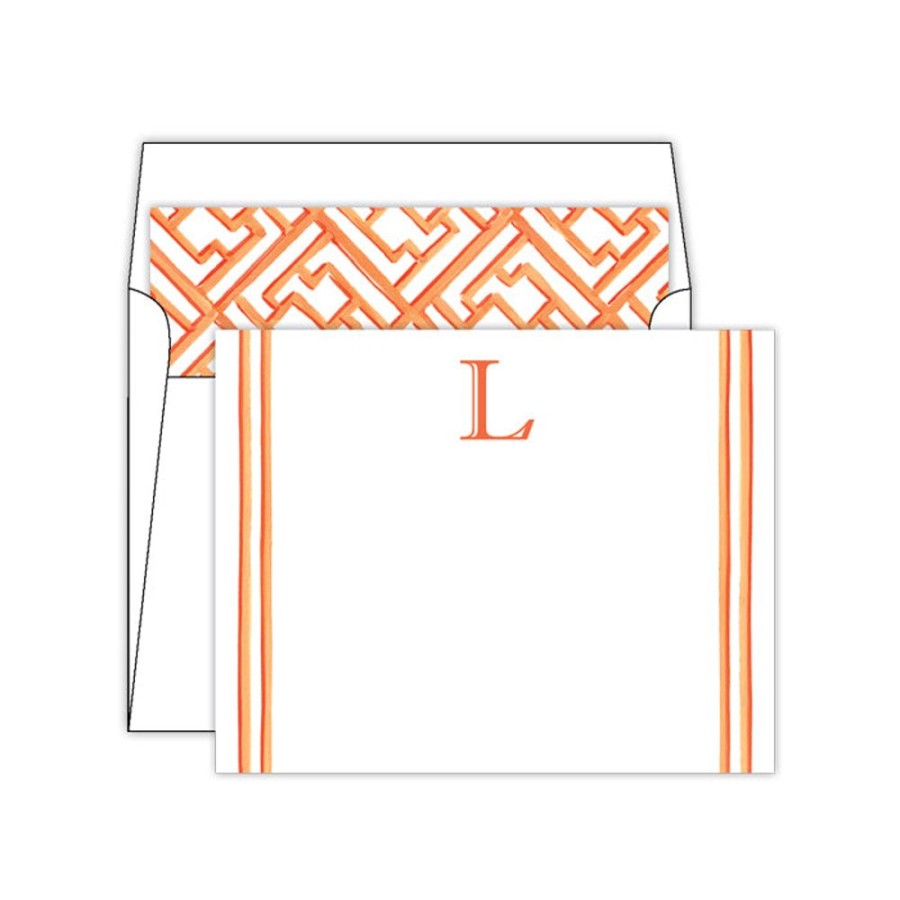 Monograms Rosanne Beck | Lattice Monogram L Social Set