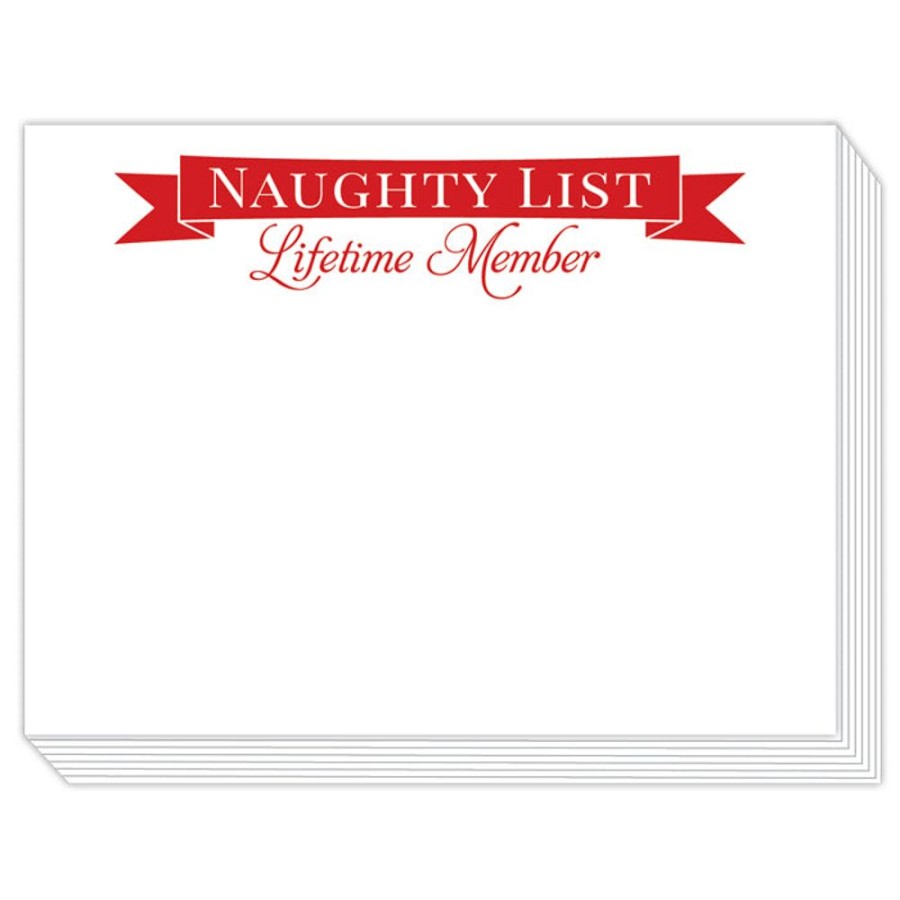 Seasonal Rosanne Beck | Naughty List Red Slab Pad