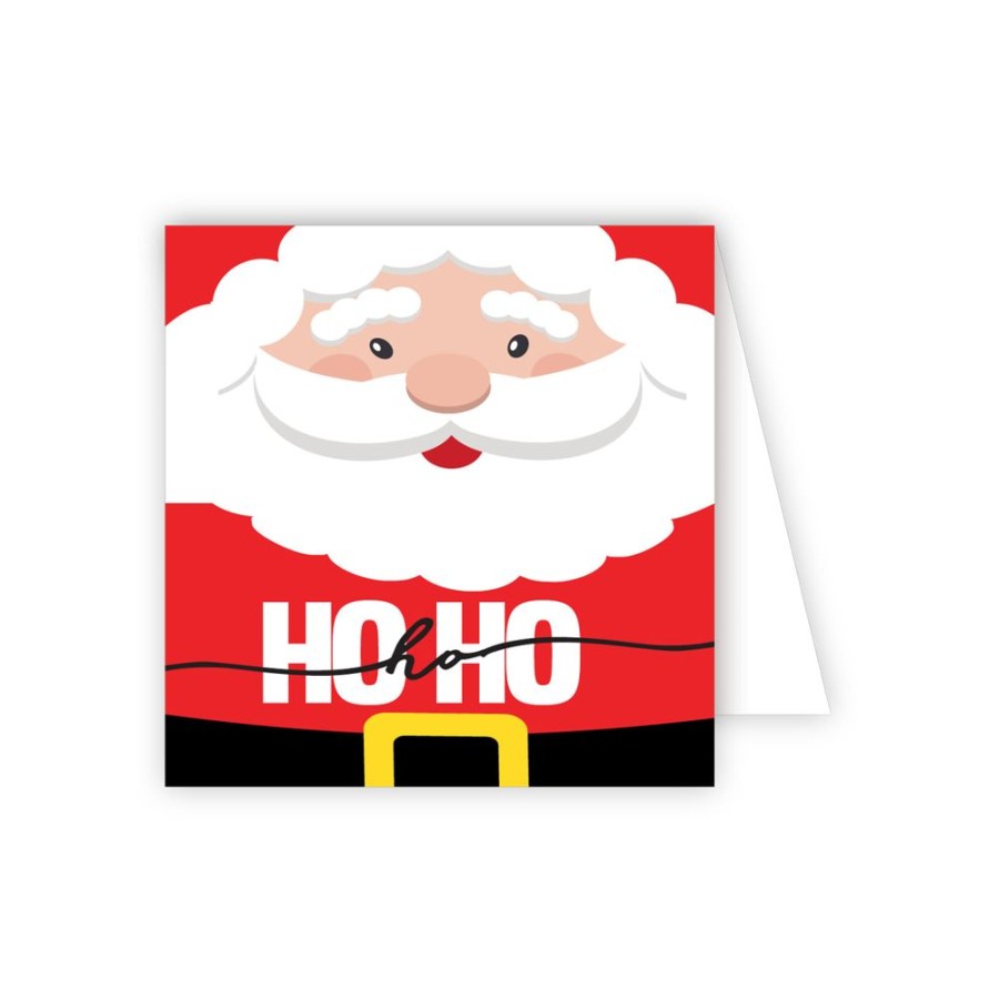 Seasonal Rosanne Beck | Ho Ho Ho Santa Enclosure Card