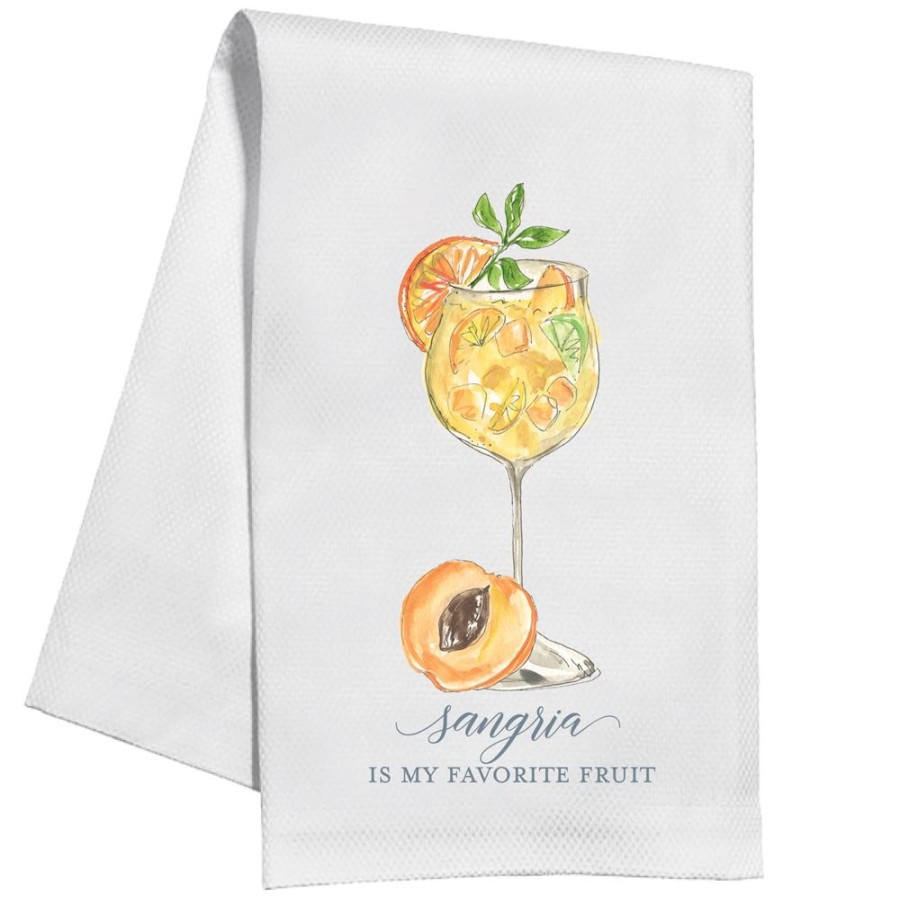 Home & Entertaining Rosanne Beck | Sangria Is My Favorite Fruit Kitchen Towel