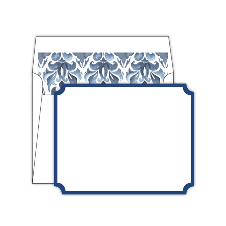 Notes & Pads Rosanne Beck | Blue Design Die-Cut Social Set