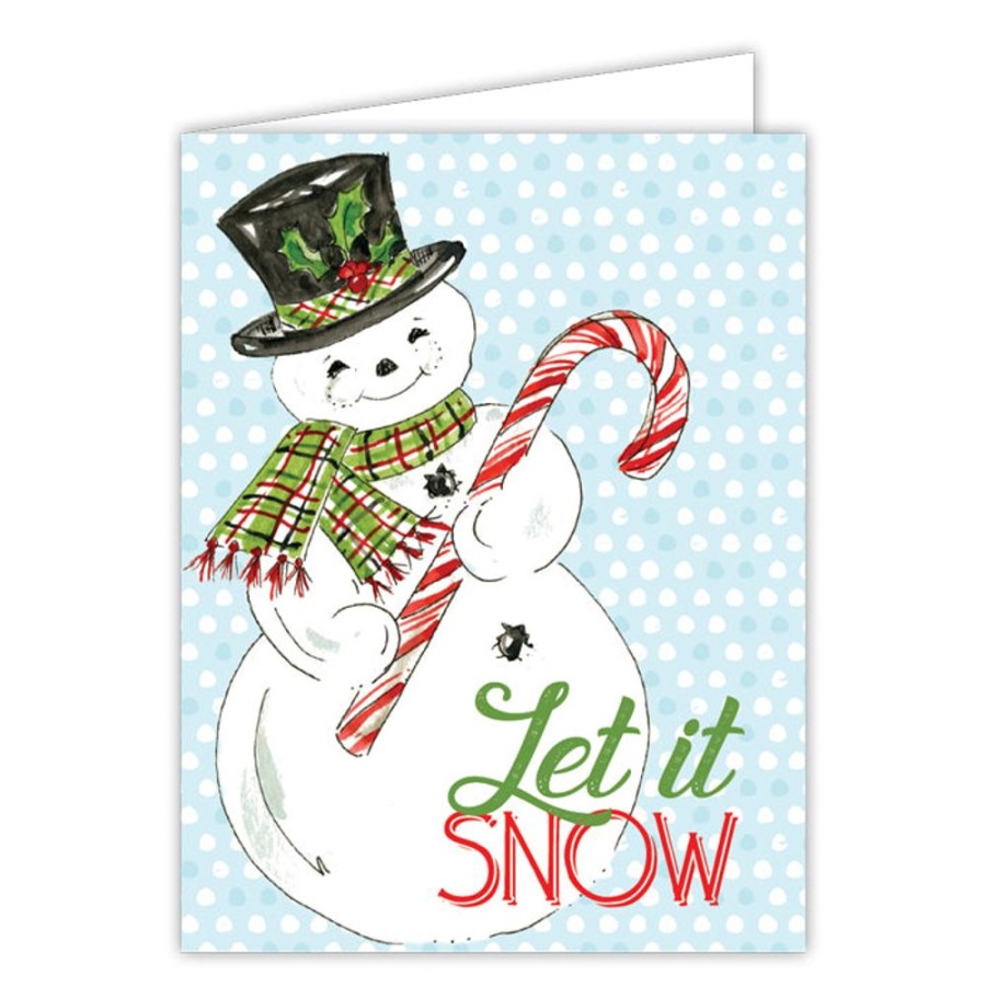 Seasonal Rosanne Beck | Let It Snow Greeting Card