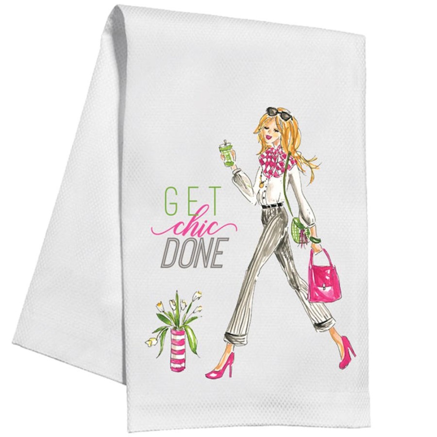 Home & Entertaining Rosanne Beck | Get Chic Done Fashionista Kitchen Towel