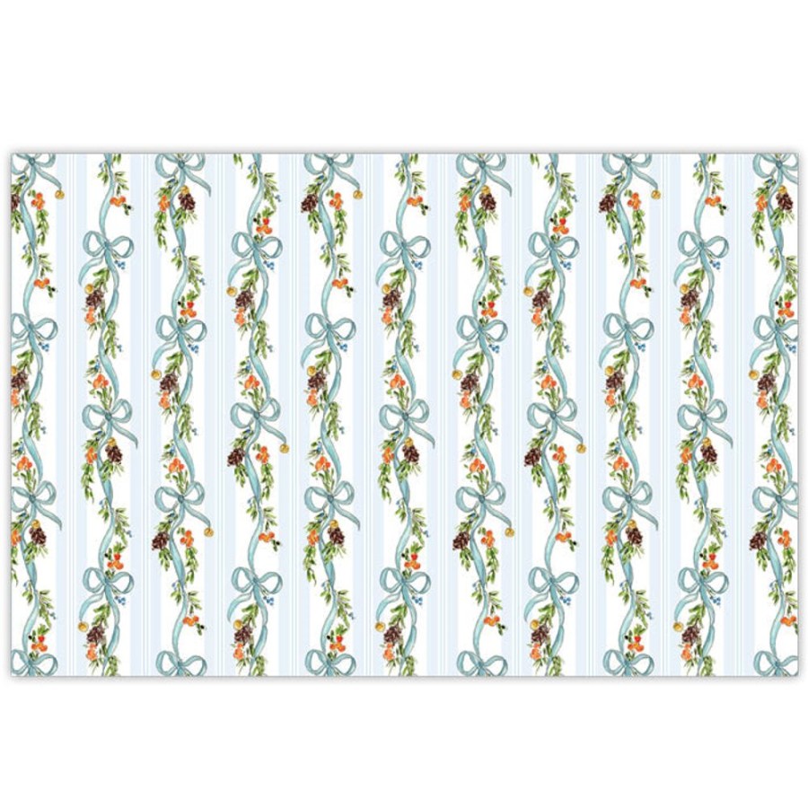 Seasonal Rosanne Beck | Christmas Citrus Garland Placemats