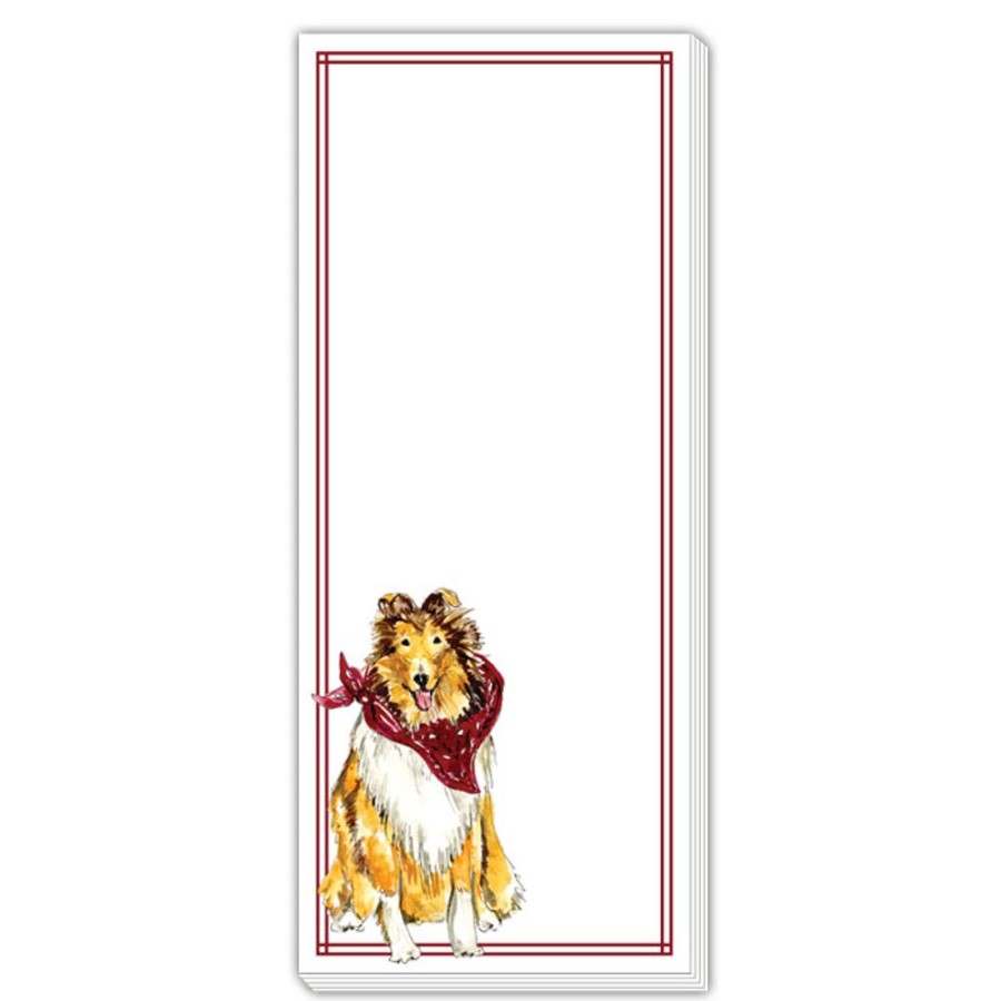 Seasonal Rosanne Beck | Collie Skinny Notepad