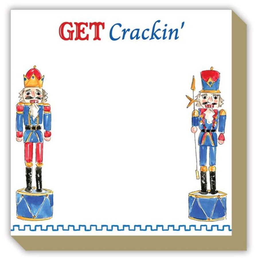 Seasonal Rosanne Beck | Handpainted Nutcracker Get Crackin Luxe Pad