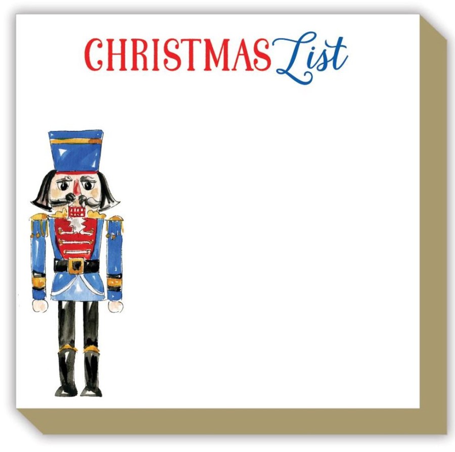 Invitations Rosanne Beck | Christmas List Nutcracker Luxe Pad