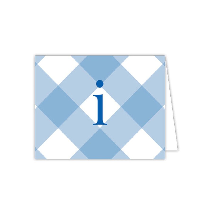 Monograms Rosanne Beck | Buffalo Check I Enclosure Card