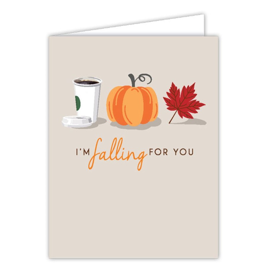 Invitations Rosanne Beck | I'M Falling For You Greeting Card