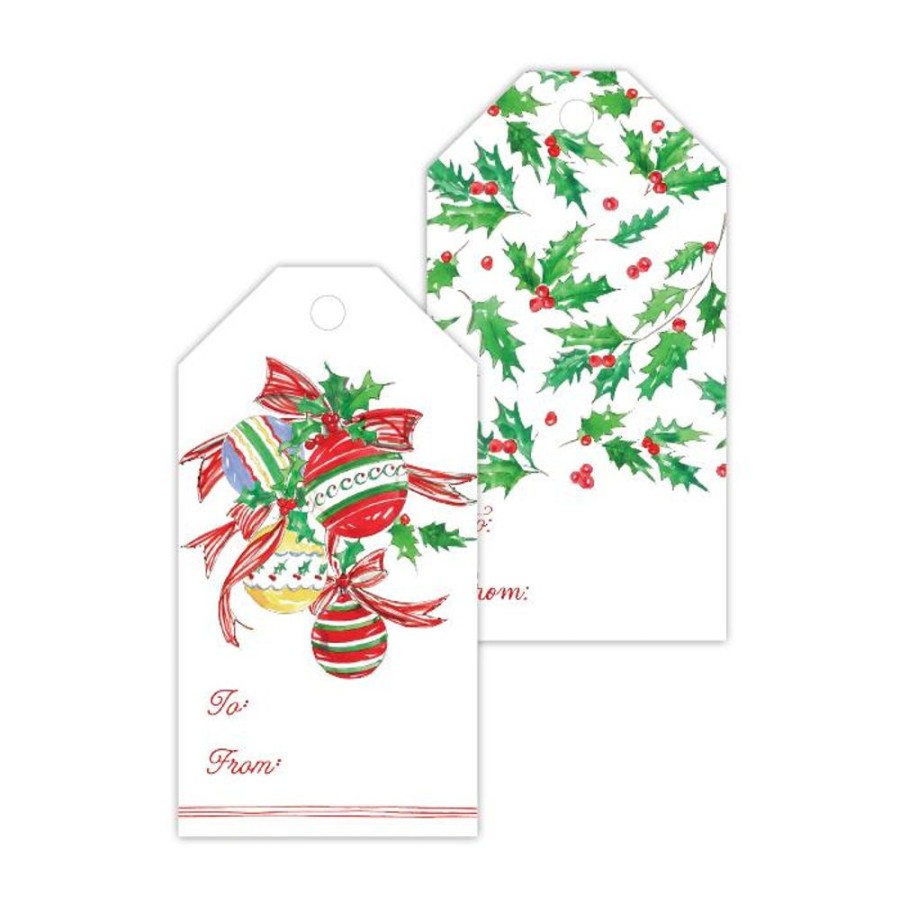 Invitations Rosanne Beck | Handpainted Ornaments/Handpainted Holly Gift Tags