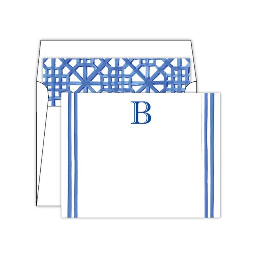 Monograms Rosanne Beck | Lattice Monogram B Social Set