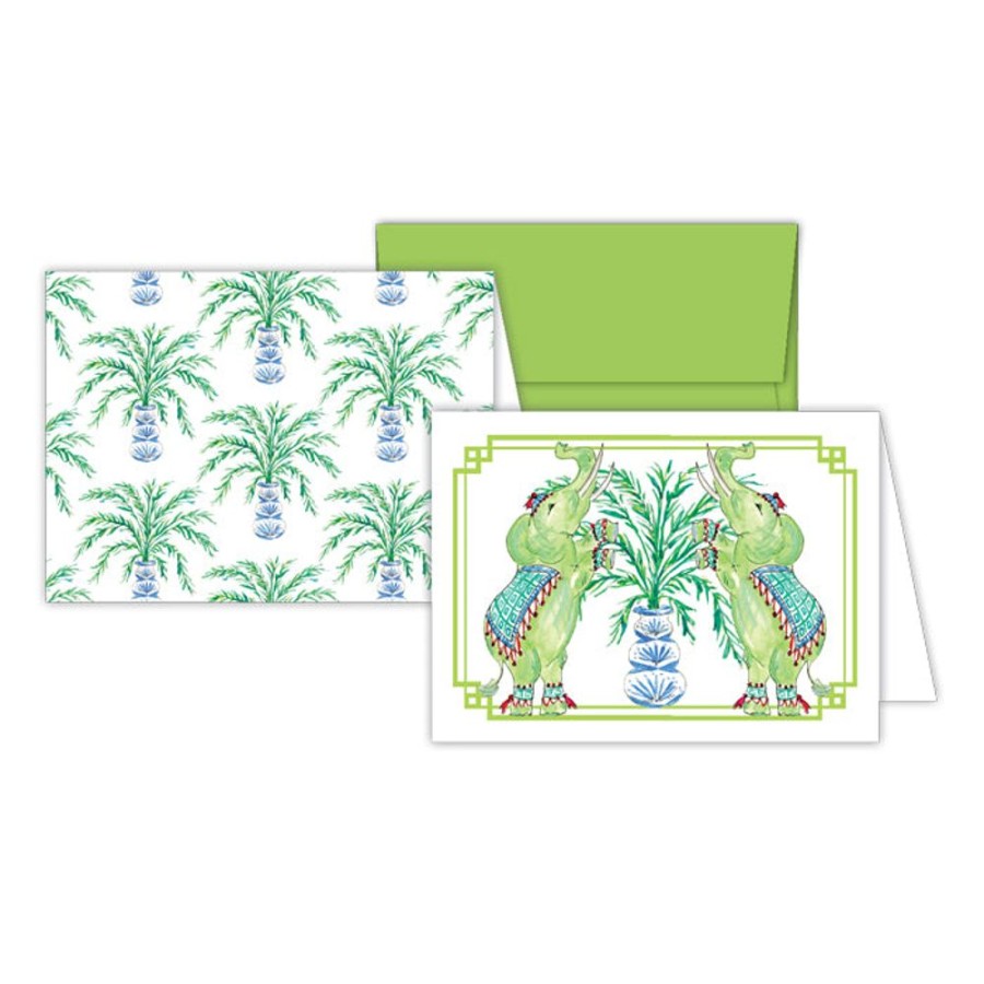 Notes & Pads Rosanne Beck | Animal Duo Elephant Stationery Notes