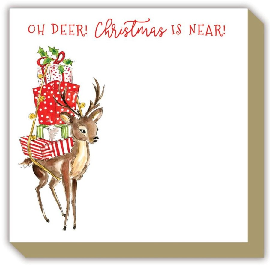 Seasonal Rosanne Beck | Oh Deer Christmas Is Near Luxe Pad