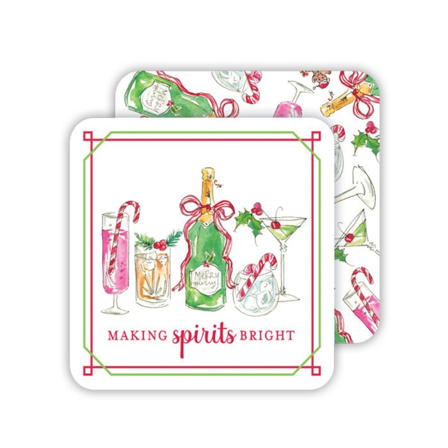 Home & Entertaining Rosanne Beck | Making Spirits Bright Paper Coasters