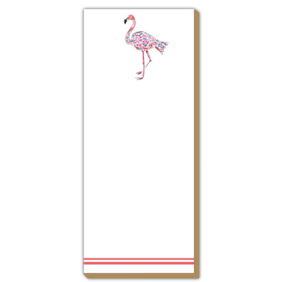 Notes & Pads Rosanne Beck | Flamingo Luxe Skinny List Pad