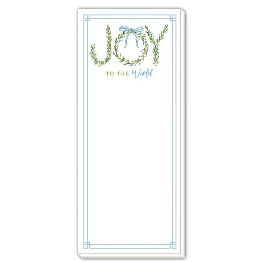 Seasonal Rosanne Beck | Joy To The World Skinny Pad