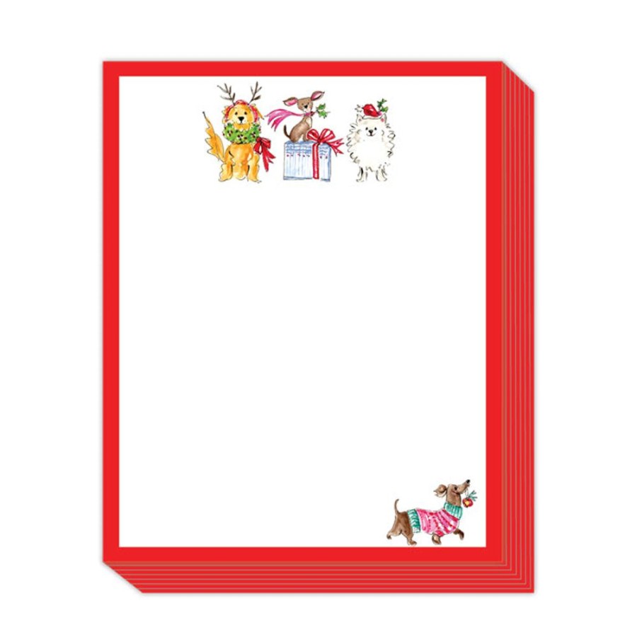 Seasonal Rosanne Beck | Christmas Dogs Stack Pad