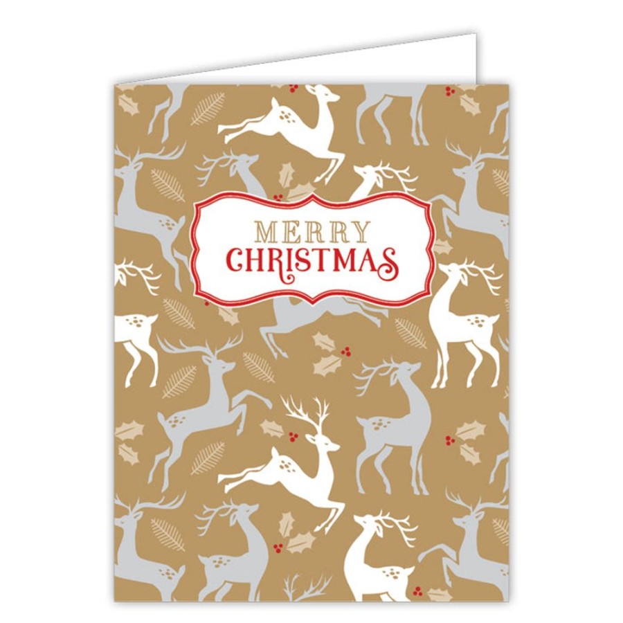 Seasonal Rosanne Beck | Merry Christmas Greeting Card