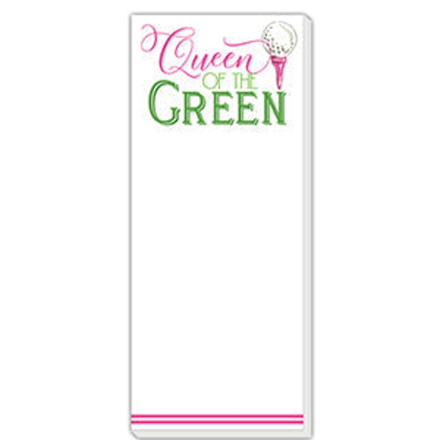 Notes & Pads Rosanne Beck | Queen Of The Green Luxe Skinny Pad