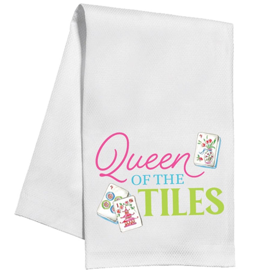 Home & Entertaining Rosanne Beck | Queen Of The Tiles Kitchen Towel