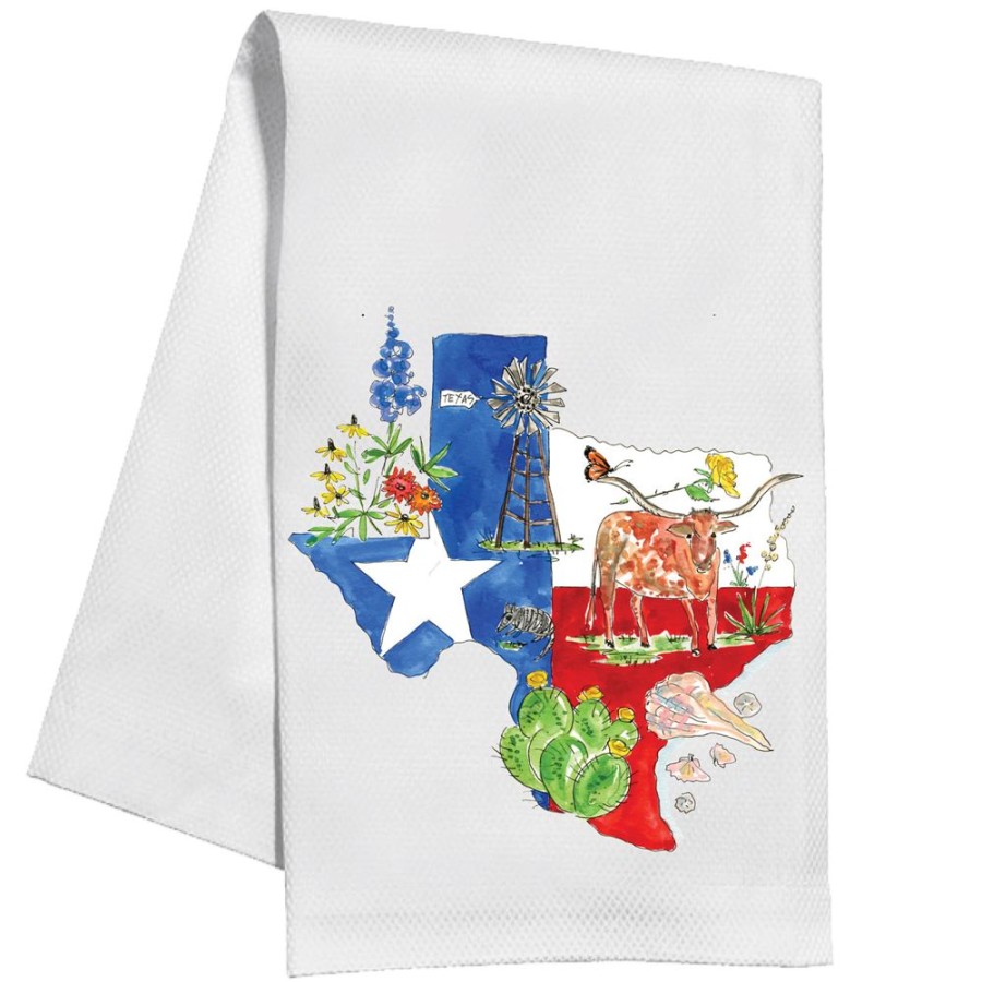 Home & Entertaining Rosanne Beck | State Of Texas Kitchen Towel