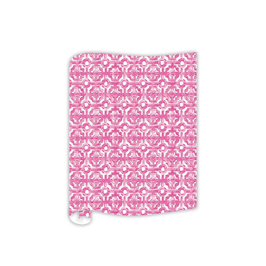 Seasonal Rosanne Beck | Pink Chippendale Table Runner