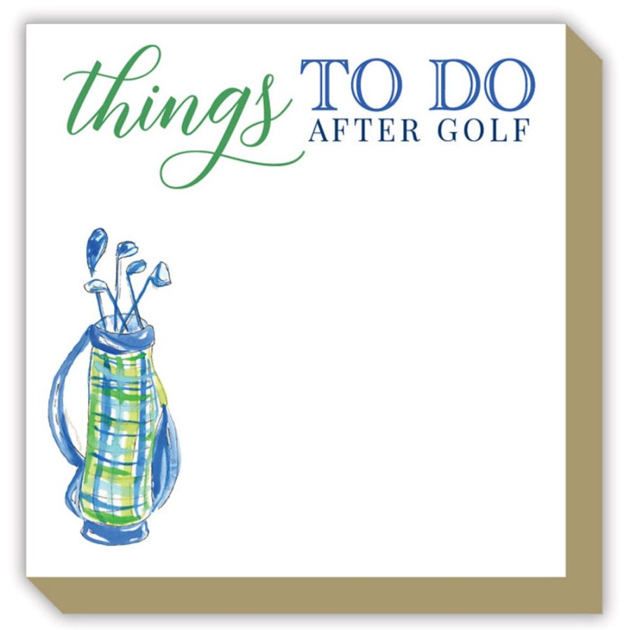 Notes & Pads Rosanne Beck | Things To Do After Golf Luxe Notepad