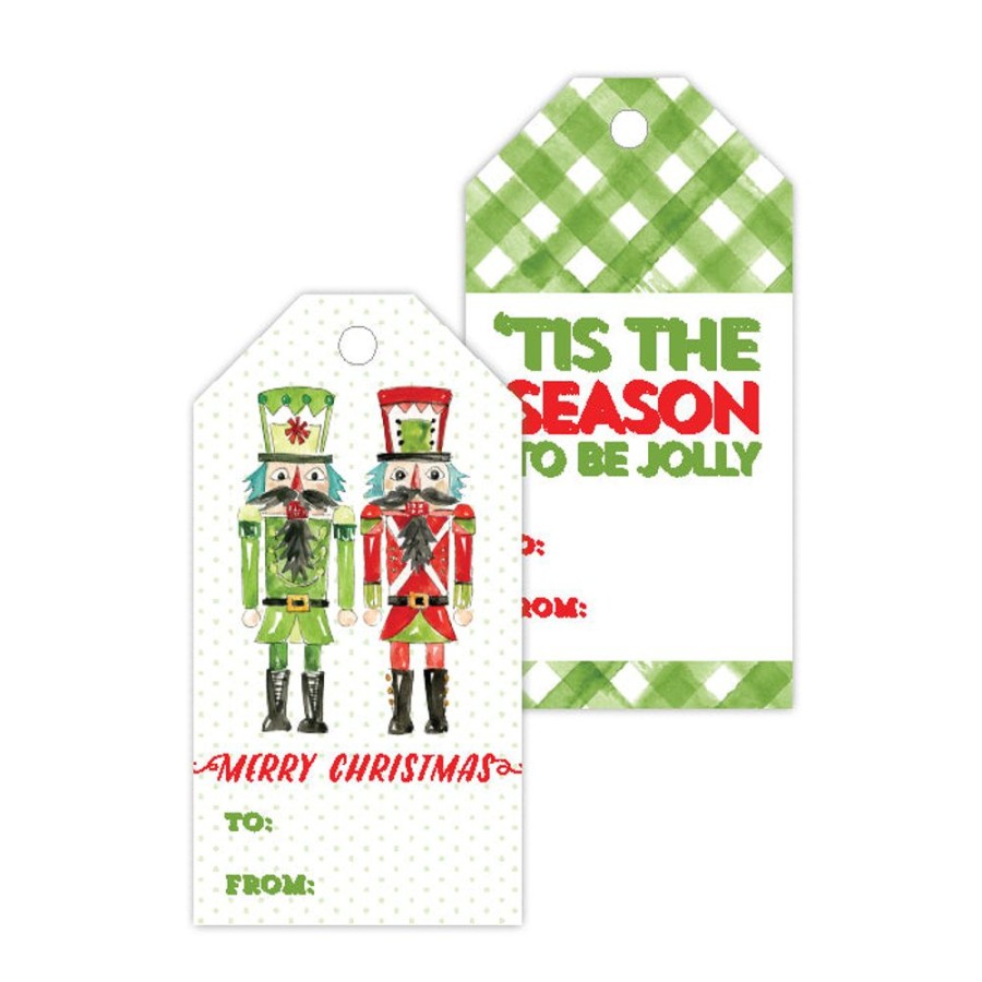 Seasonal Rosanne Beck | Tis The Season Nutcracker Gift Tags