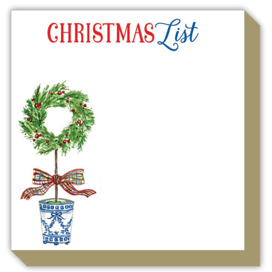 Seasonal Rosanne Beck | Christmas List Holiday Topiary Luxe Pad