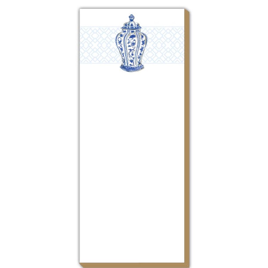 Notes & Pads Rosanne Beck | Blue Urn Luxe Skinny List Pad