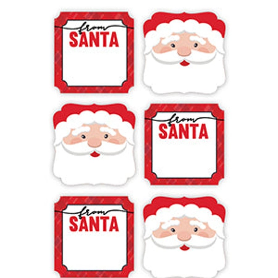 Seasonal Rosanne Beck | Santa Die-Cut Stickers