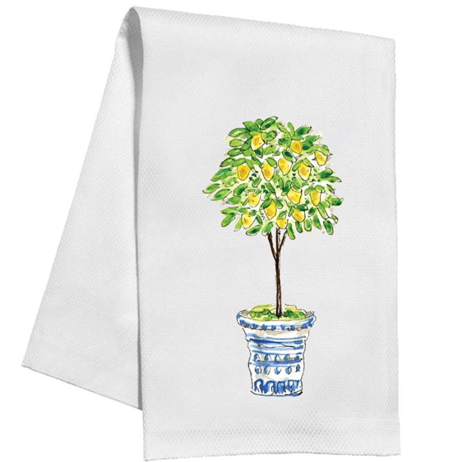 Home & Entertaining Rosanne Beck | Lemon Tree Topiary Kitchen Towel